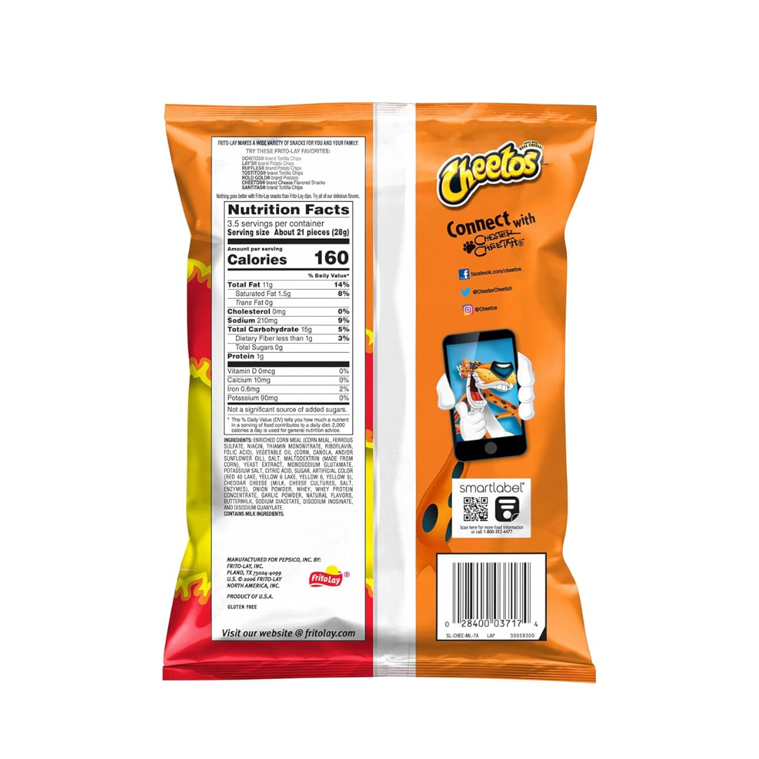 Cheetos Flamin Hot Crunchy