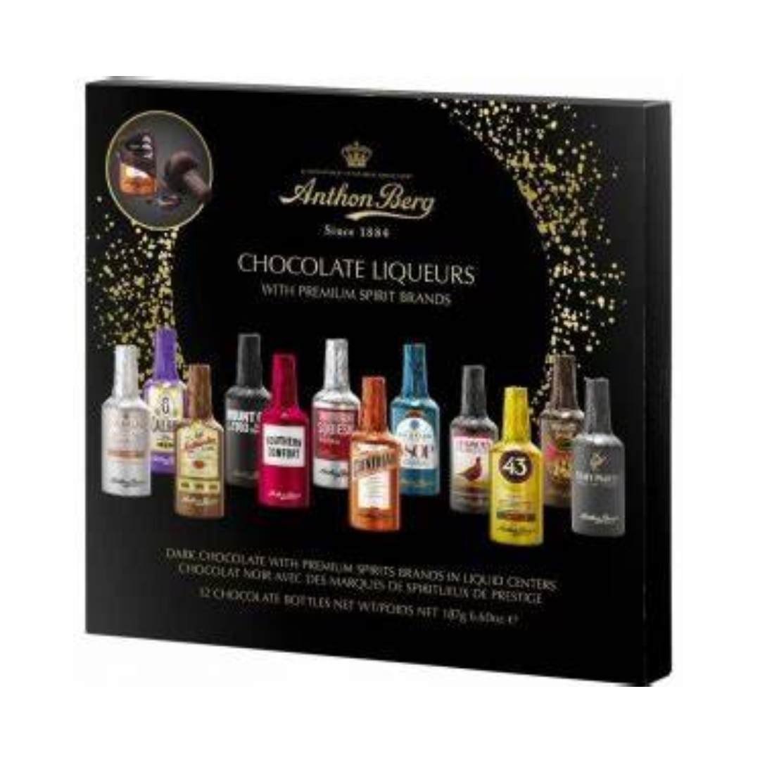 Anthon Berg Chocolate Liqueurs Premium Spirits - 12 piece