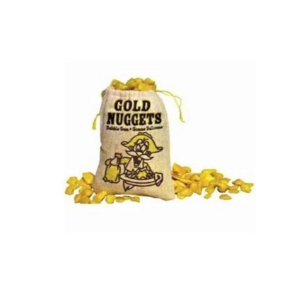 Gold Nuggets Bubble Gum - 50g