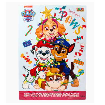 Paw Patrol Christmas Advent Calendar -40g