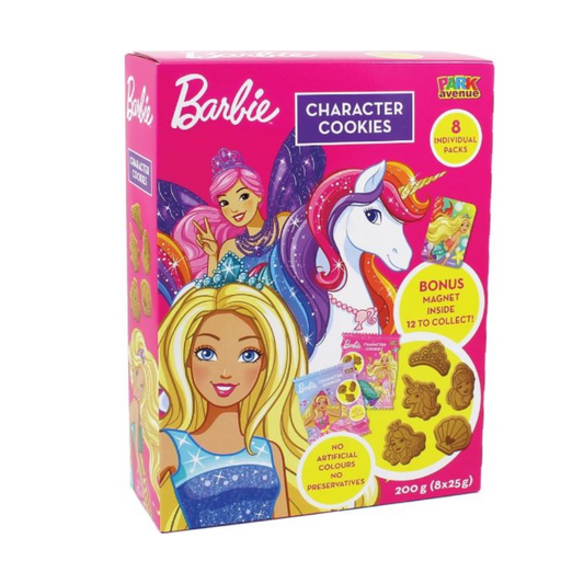 Barbie Character Cookies / 8 pack 200g