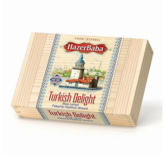 Hazer Baba Turkish Delight Assorted Flavours - 454g