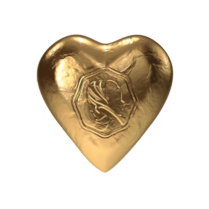 Pink Lady Gold Chocolate Hearts