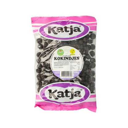 Katja Soft Buttons - Dutch Licorice - 500g