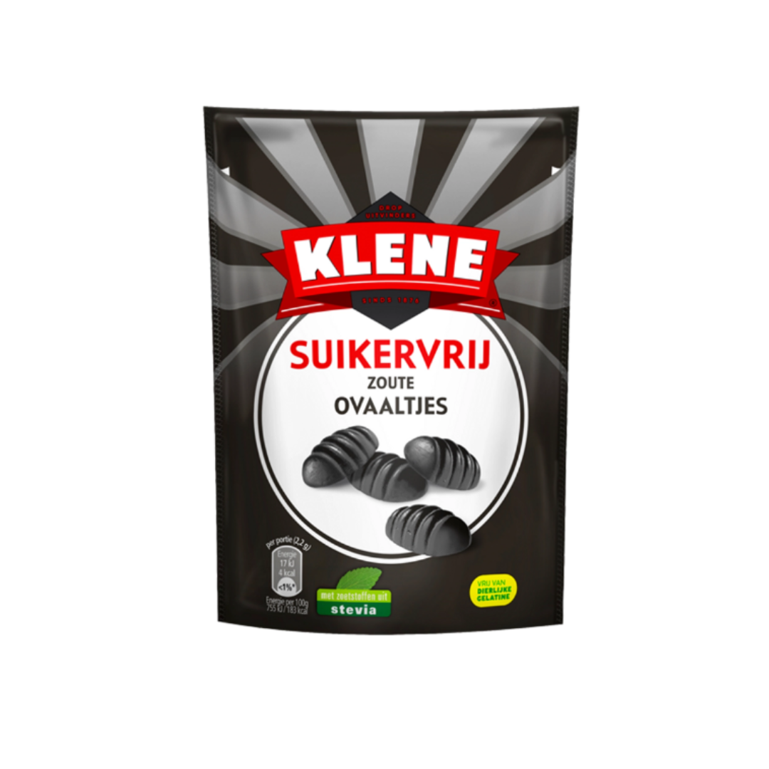 Klene Suikervrij Salty Ovals - 110g