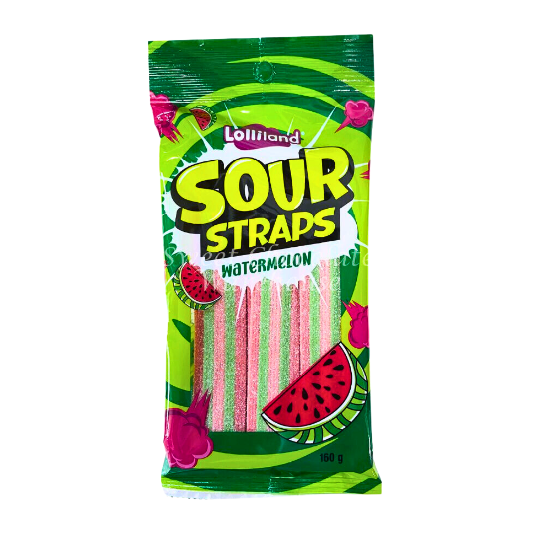 Lolliland Sour Straps Watermelon - 160g