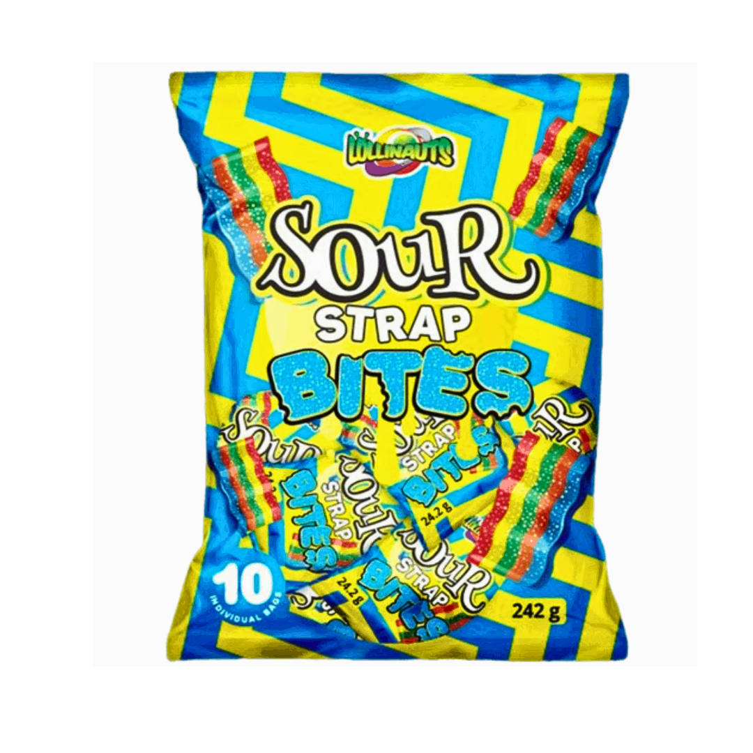 Lollinauts Sour Strap Bites 