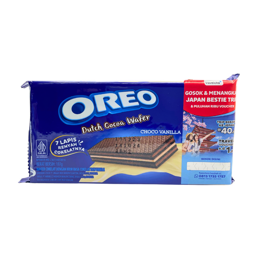 Oreo Dutch Cocoa Wafer Vanilla - 117g