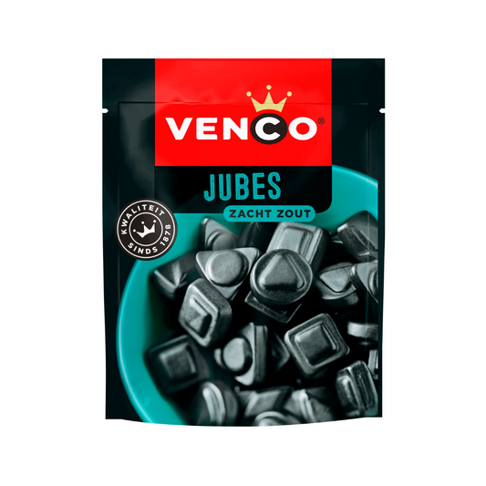 Venco Licorice Jubes ( Zacht Zout ) - 225g