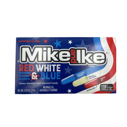 Mike and Ike Red White & Blue - 120g