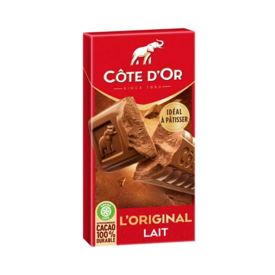 Cote D'Or Original Lait Milk Chocolate Block