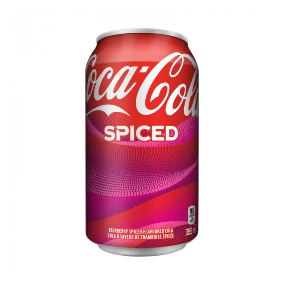 Coca Cola Spiced Raspberry - 355ml – Sweet As