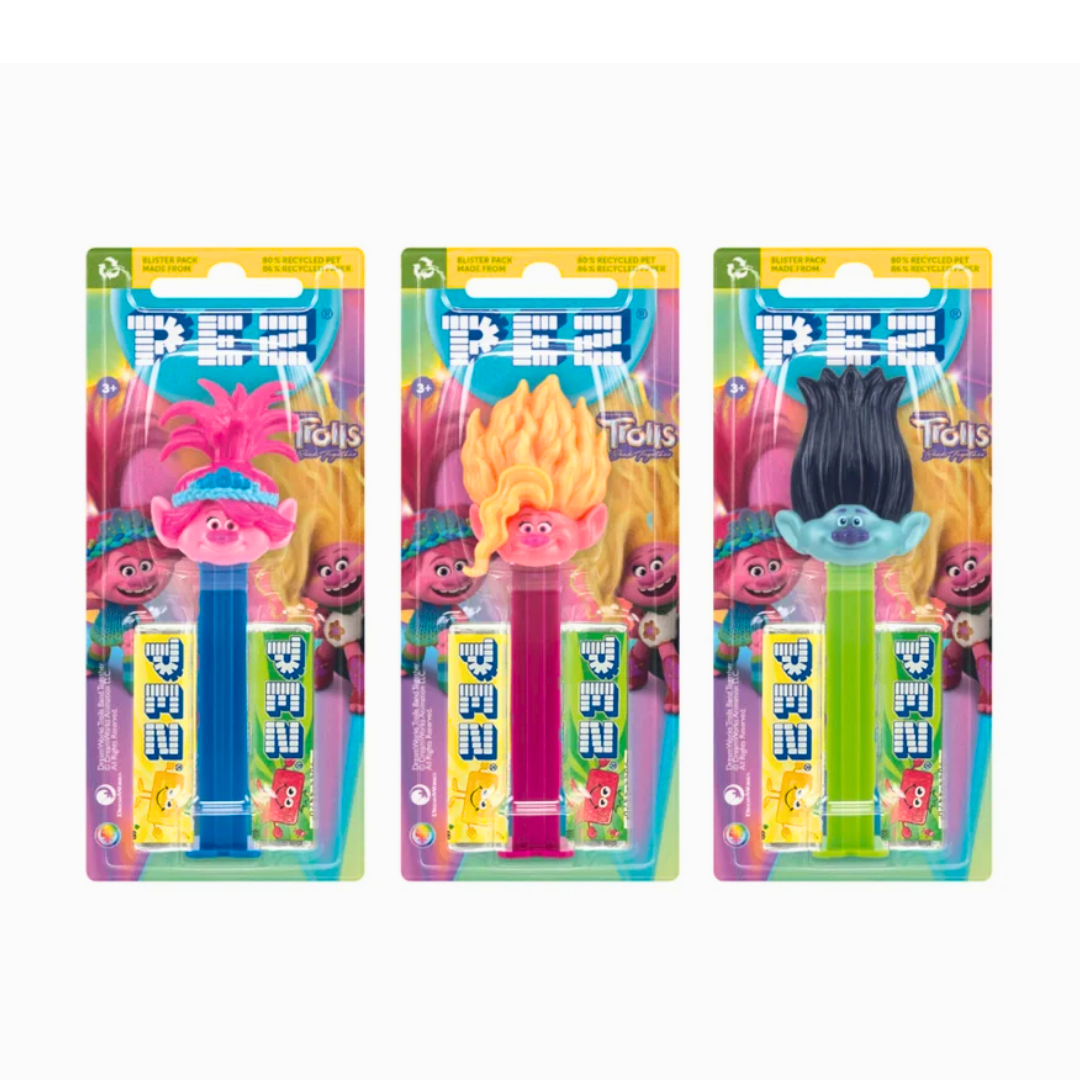 Pez Characters Trolls