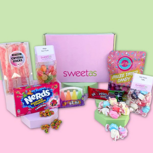 TikTok Candy Gift Box - Freeze Dried, Rock Candy, Wax Candy and more!