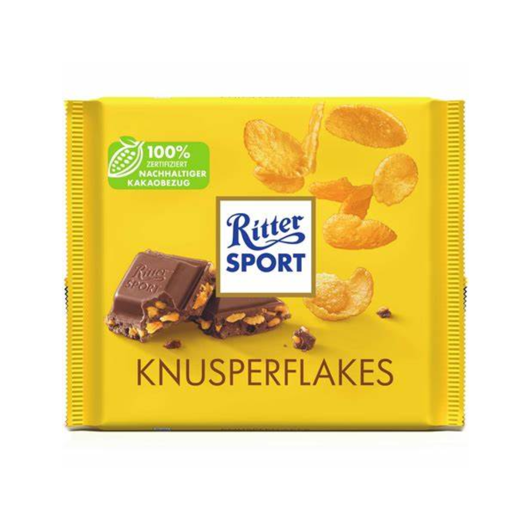 Ritter Sport Knusperflakes (corn flakes) - 100g