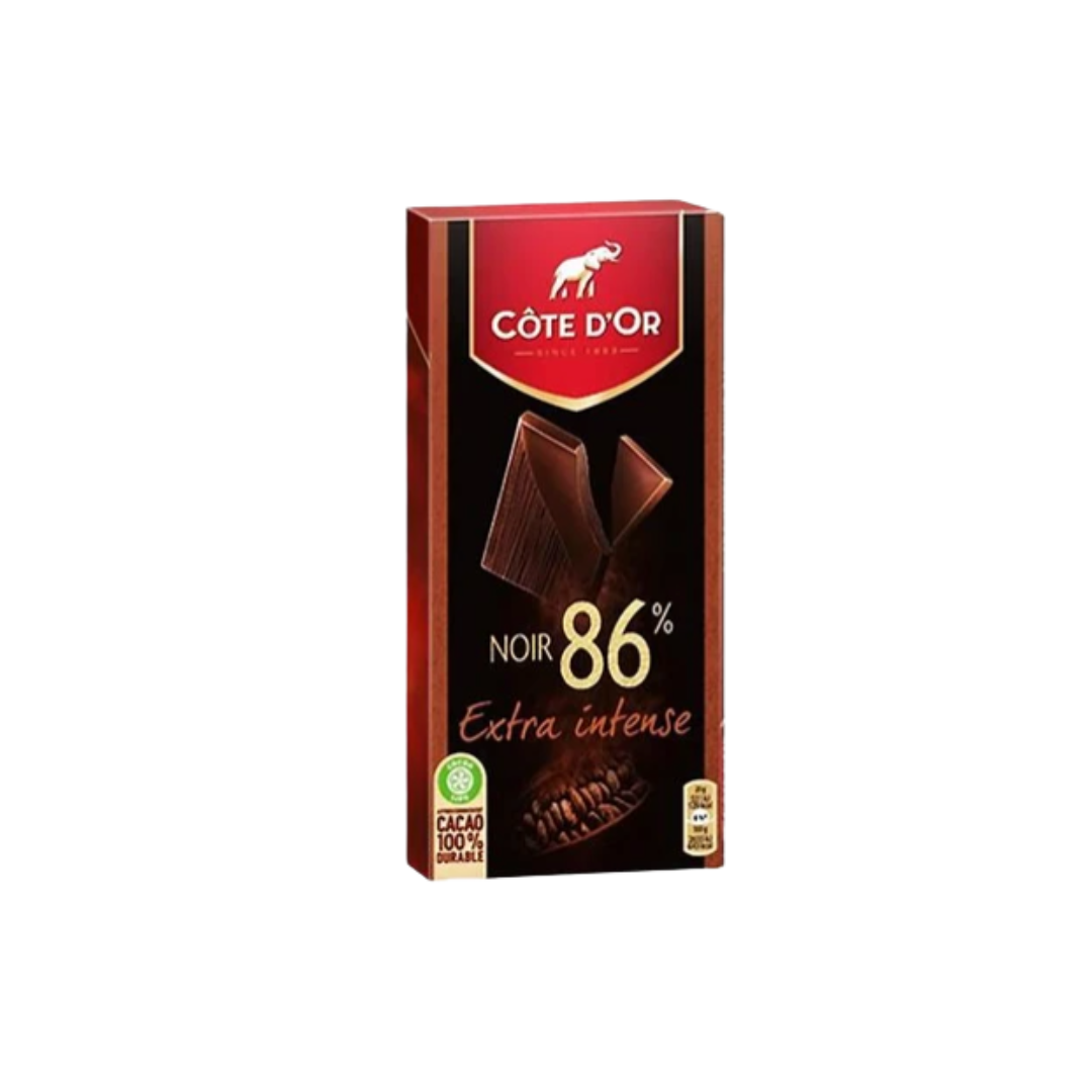 Cote D'Or Noir 86% (Dark Chocolate) - 100g