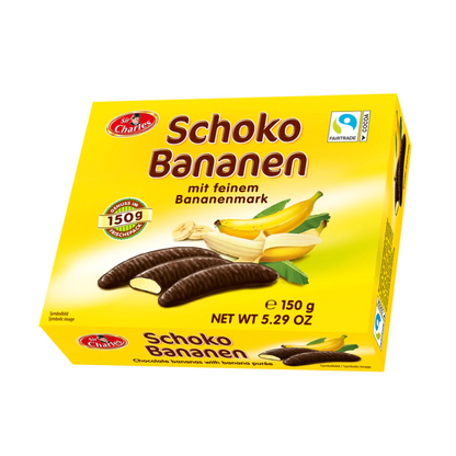 Schoko Bananen (chocolate coated bananas) - 150g