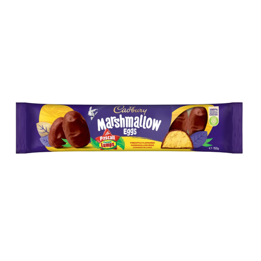 Cadbury Marshmallow Pineapple Lumps  6 pack 150g