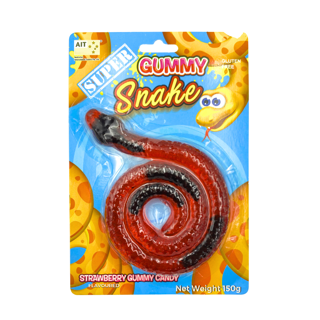 Super Sized Gummy Snake 150g – Sweet As