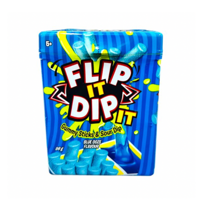 Flip it Dip It Gummy Sticks and Sour Dip