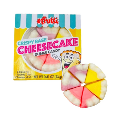 Efrutti Crispy Base Cheesecake Gummi Candy - 23g