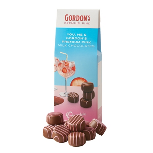 Chocolatier Gordon's Pink Gin Chocolates - 110g