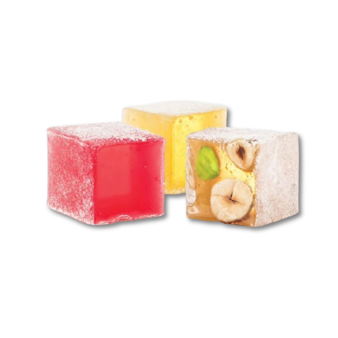 Hazer Baba Turkish Delight Assorted Flavours - 454g