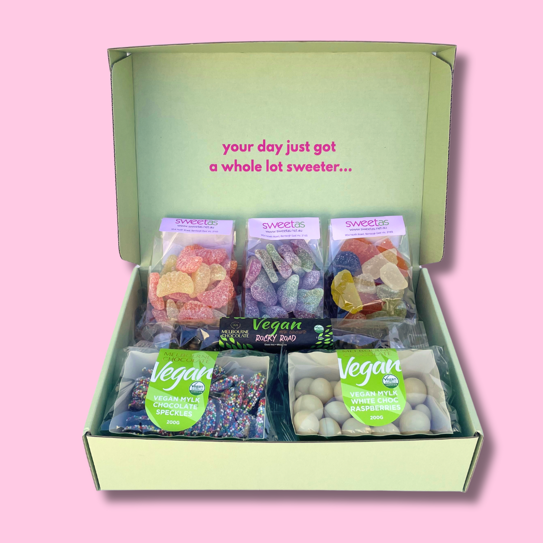 Sweet As Vegan Chocolate and Lolly Gift Box