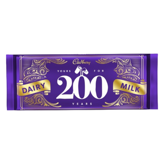 Cadbury Dairy 200 Years Milk Chocolate Bar - 360g