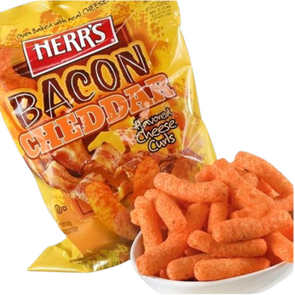 HERR's Bacon Cheddar Cheese Curls