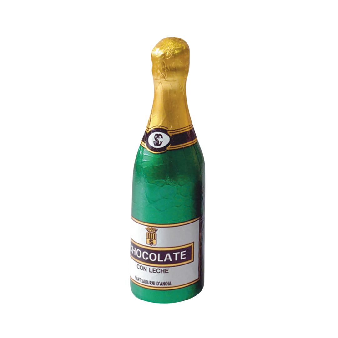 Simon Coll Milk Chocolate Champagne Bottle - 100g