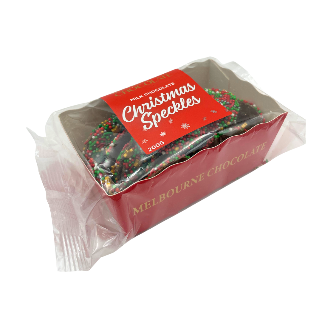 Melbourne Chocolate Christmas Speckles - 200g 