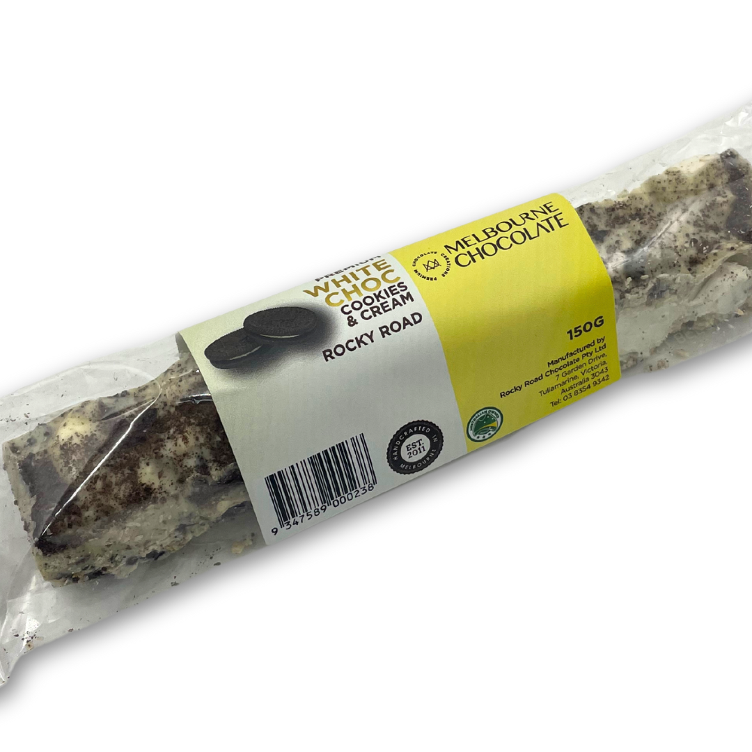 Premium White Chocolate Cookies & Cream Rocky Road