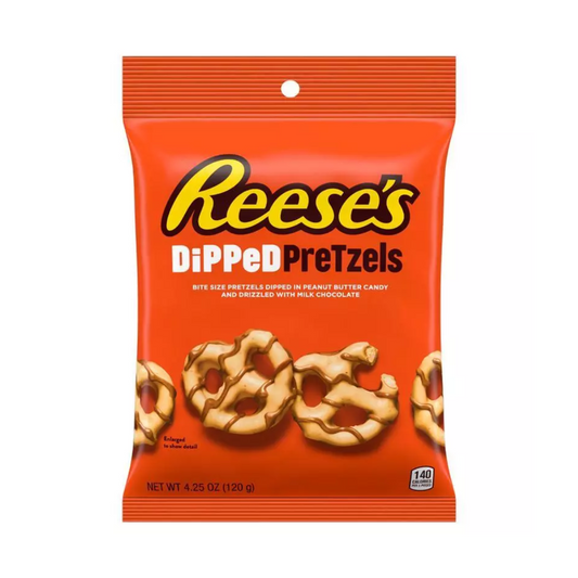 Reese's Dipped Pretzels / Peanut Butter & Milk Choc