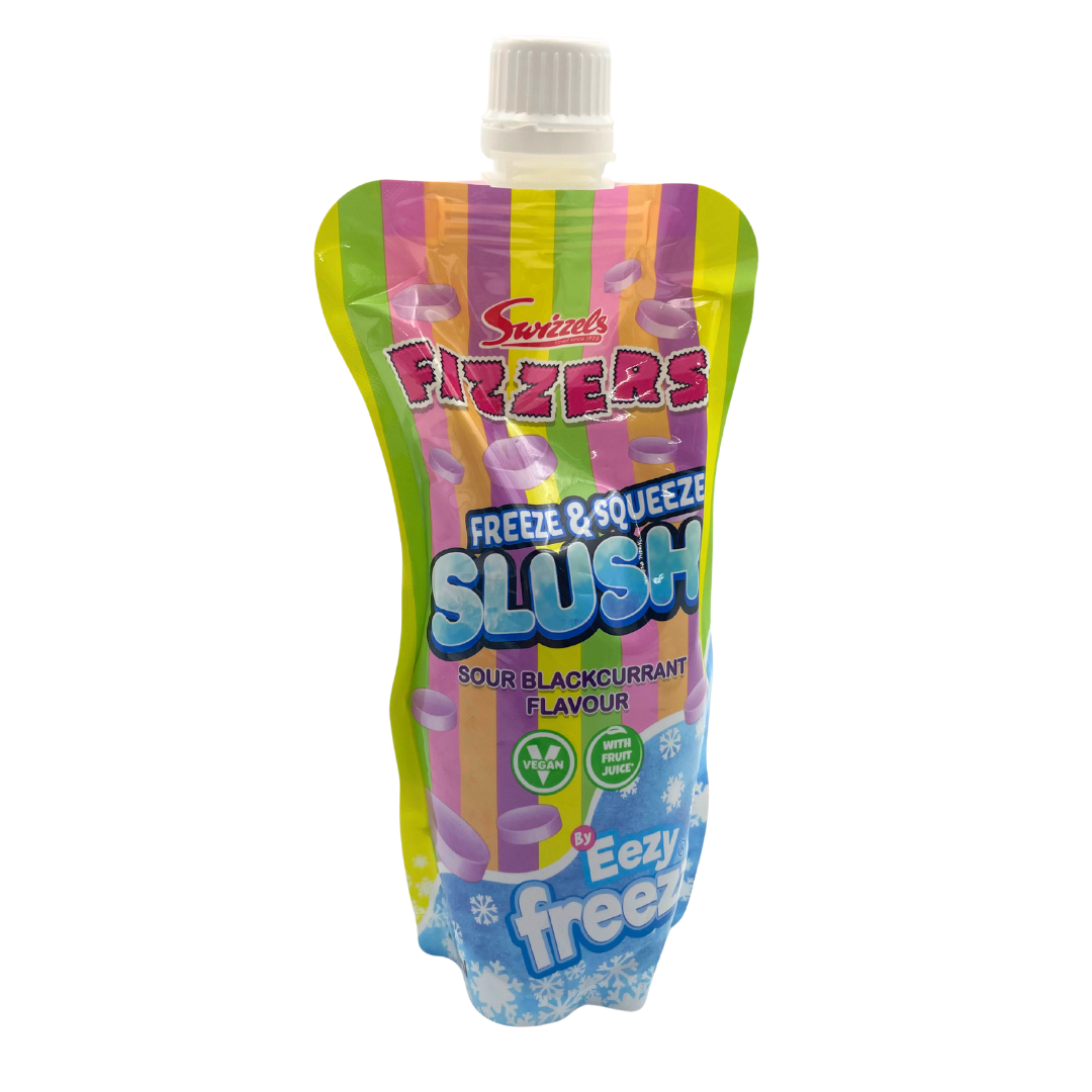 Eezy Freezy Swizzels Fizzers Sour Backcurrant Slush Drink - 250ml