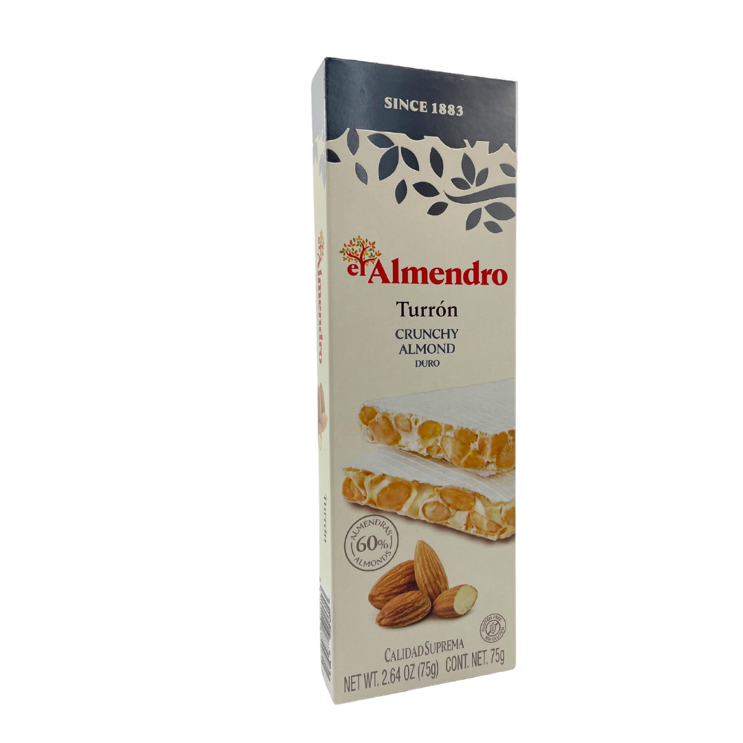 el Almendro Crunchy Almond Turron 75g