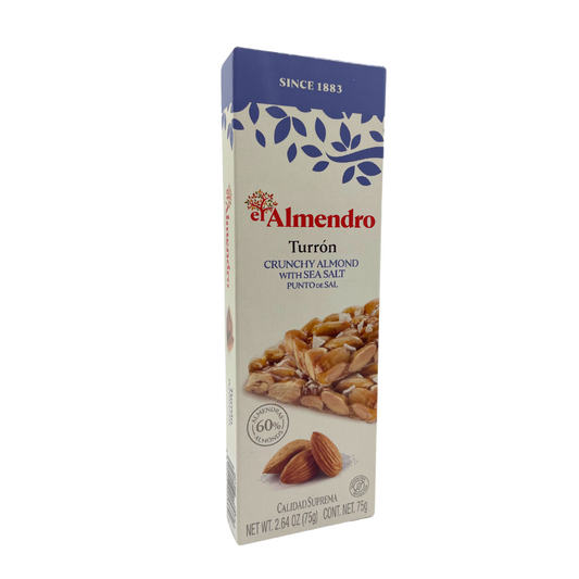 el Almendro Crunchy Almond Sea Salt - 75g