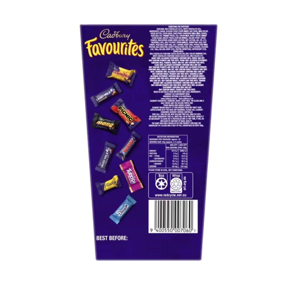 Cadbury Favourites Chocolates