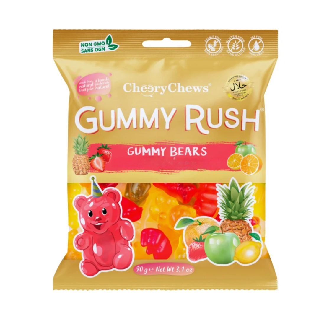 Gummy Rush Gummy Bears - 90g