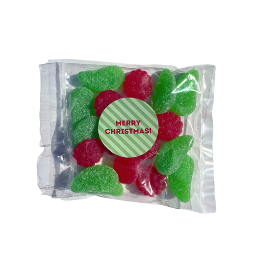 Christmas Holly Mix Lolly Bag - 75g