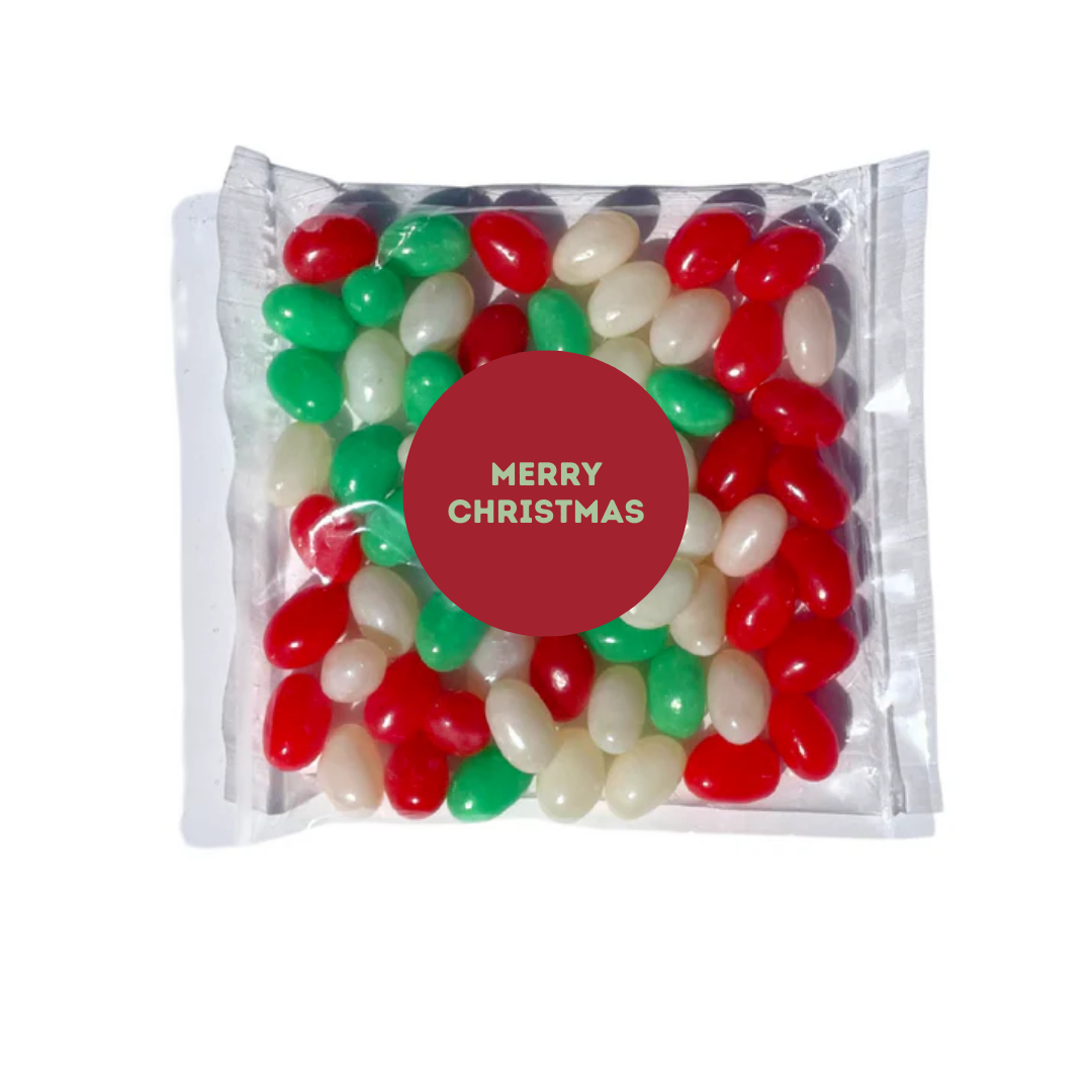 Christmas Lolly Bag - Jelly Bean Mix 75g