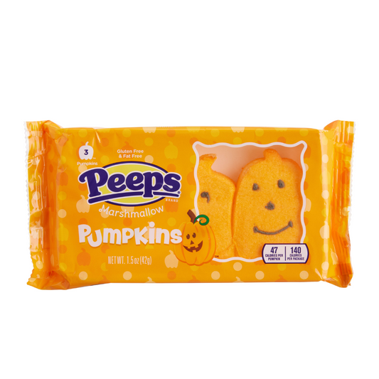 Peeps Marshmallow Pumpkins