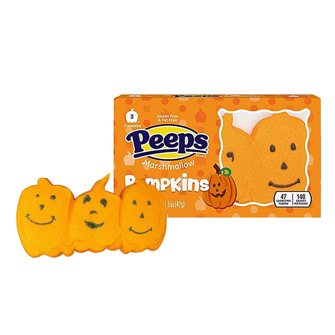 Peeps Marshmallow Pumpkins