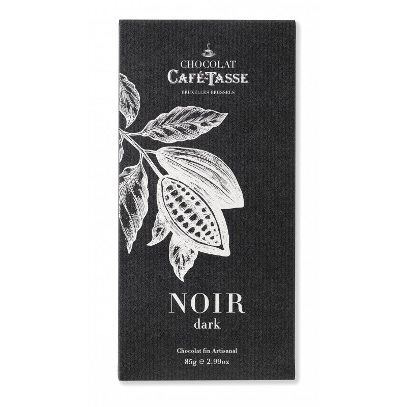 Café-Tasse - Belgian Dark chocolate family bar 60% cocoa - 85g