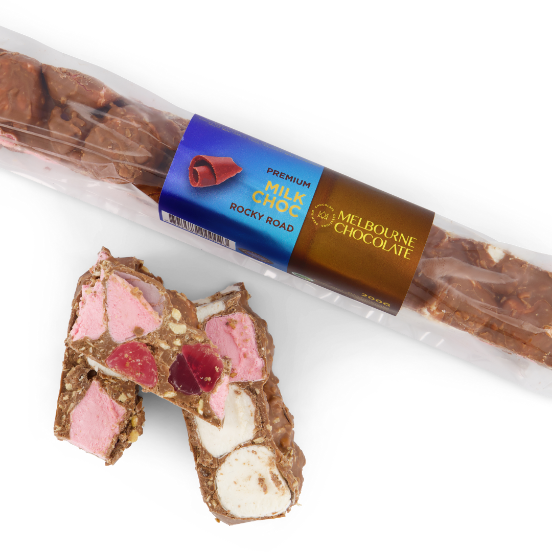 Premium Milk Chocolate Rocky Road 135g