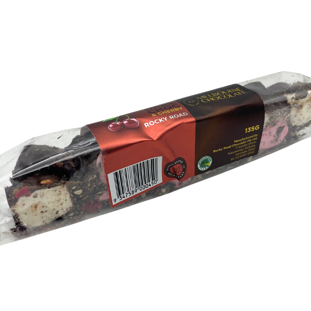 Premium Dark Chocolate & Cherry Rocky Road - 135g