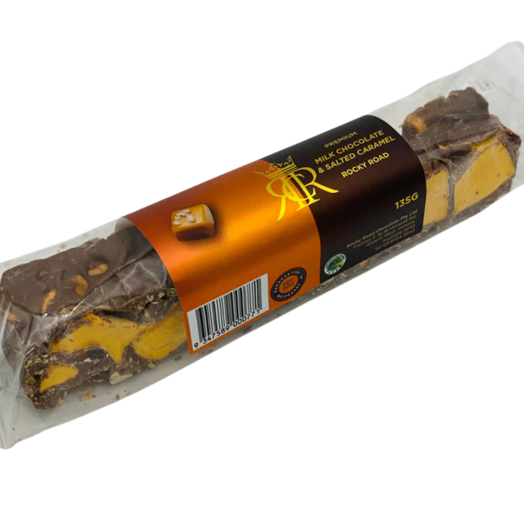 Sweet As - Milk Chocolate & Salted Caramel Rocky Road 135g