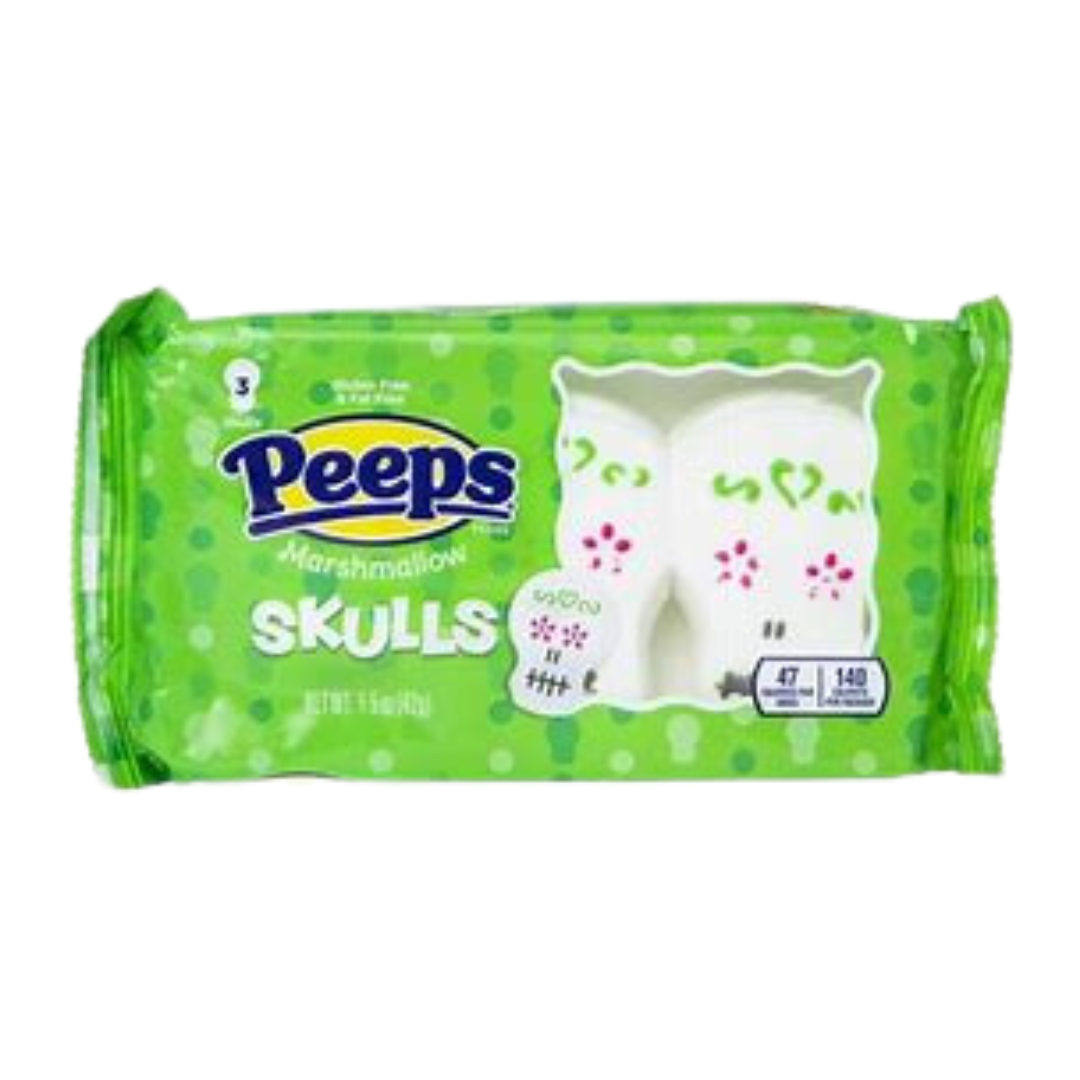 Peeps Marshmallows Skulls 