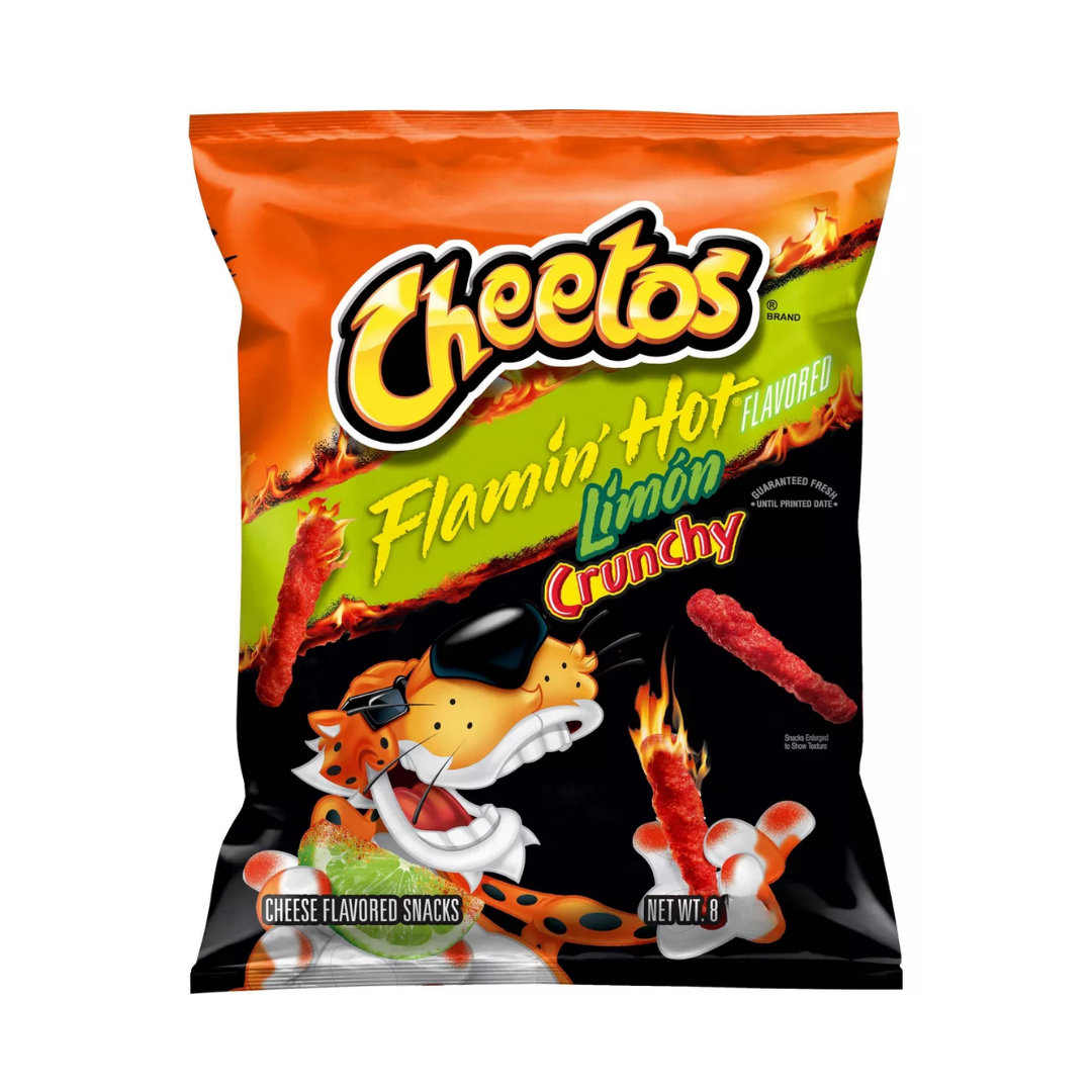 Cheetos Flamin Hot Limon Crunchy - 226.8g