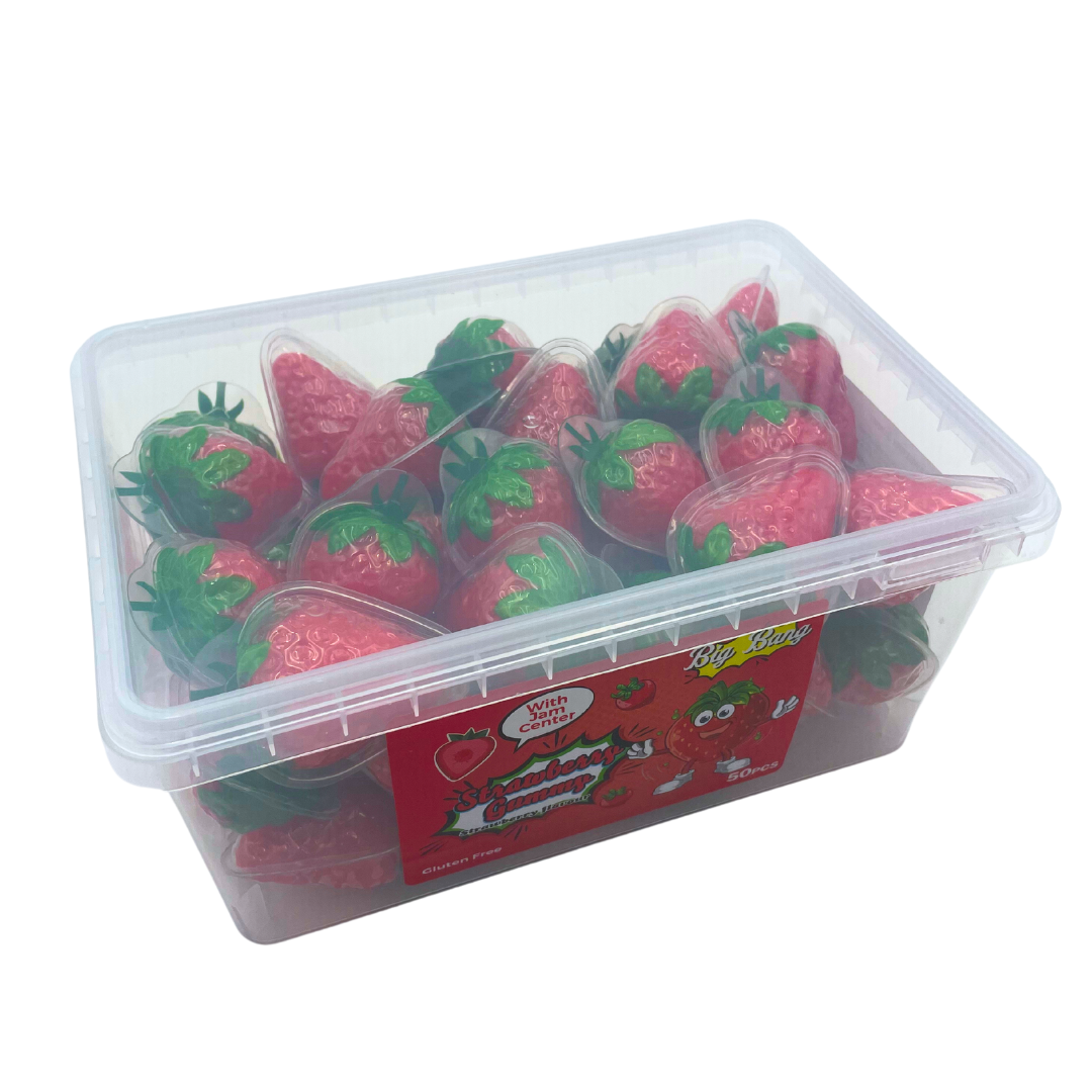 Big Bang Strawberry Gummy Tub